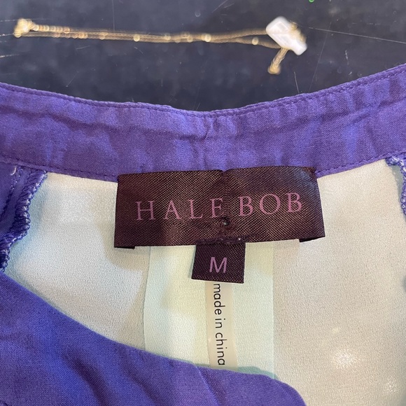 Mint and Purple Blouse - Picture 4 of 4